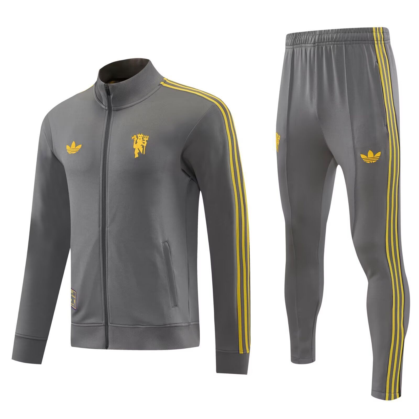 AAA Quality Man Utd 26/27 Tracksuit - Grey